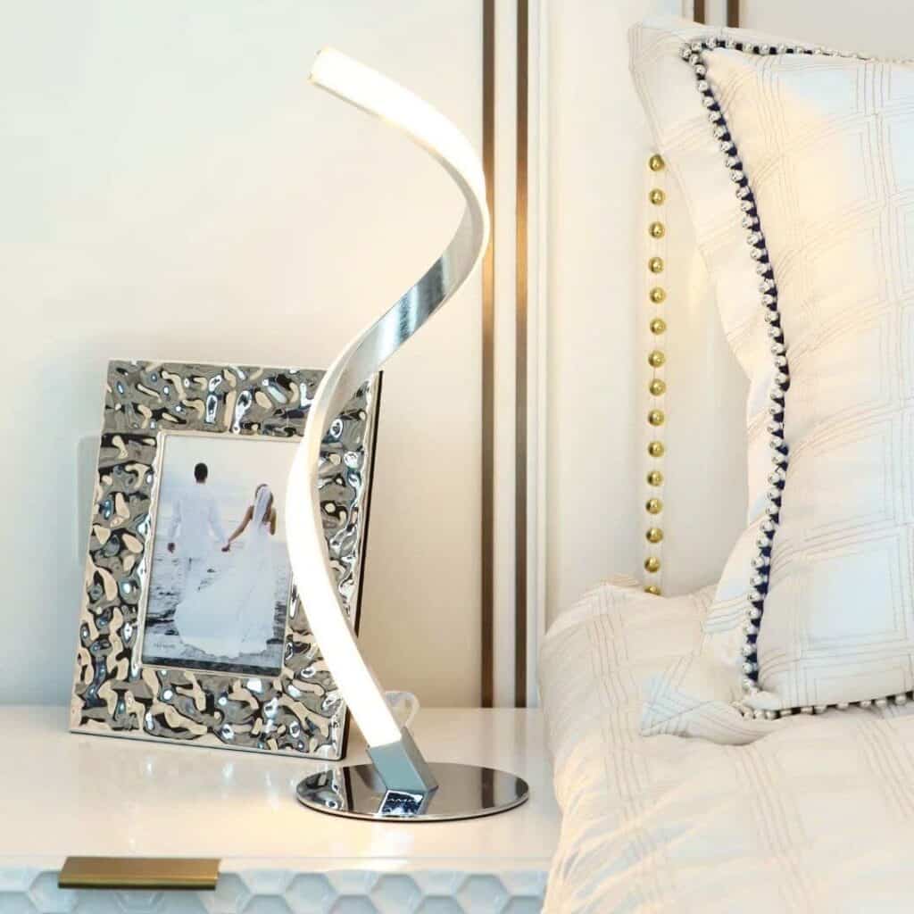 Modern designer spiral lights that decorate any interior