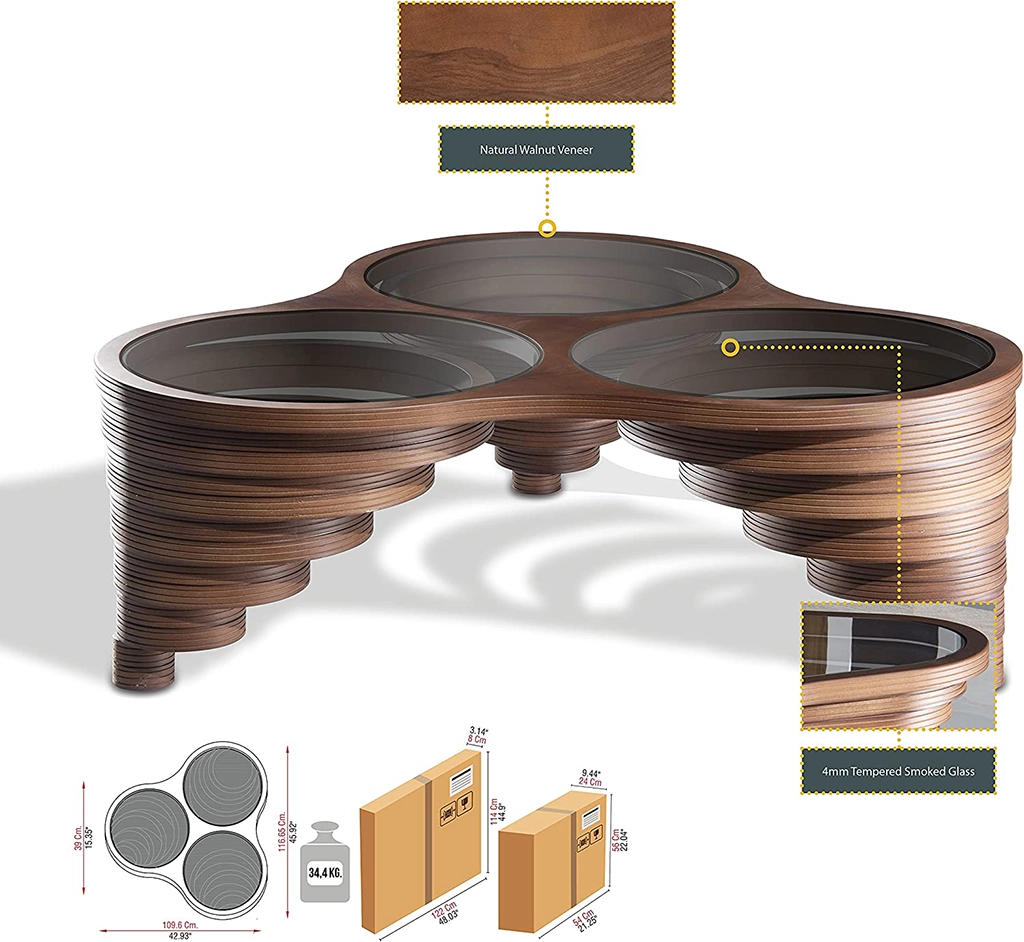 Designer coffee tables that will make your interior unique and creative