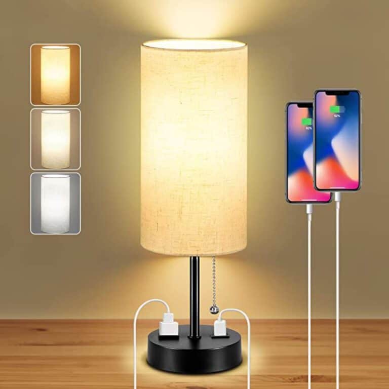 Dott Arts USB Bedside Table Lamp