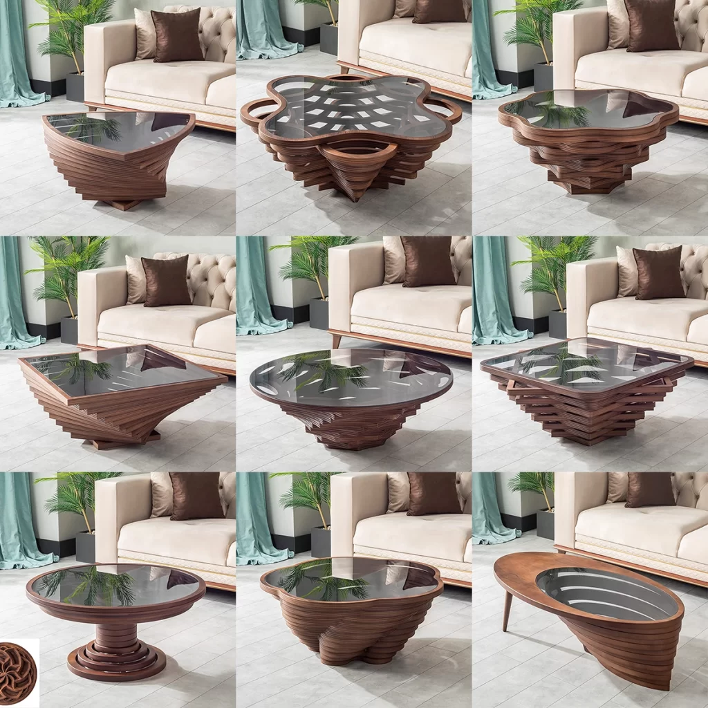 Designer coffee tables that will make your interior unique and creative
