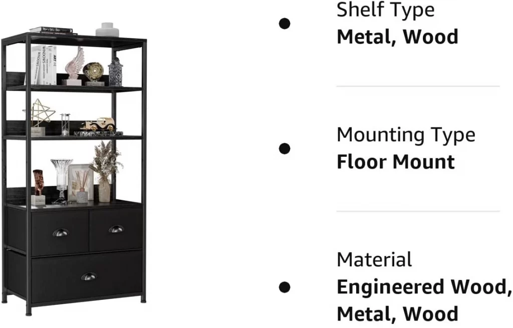 Choosing Bookshelves: Review of the Most Popular Models with Metal Frames and Wooden Shelves