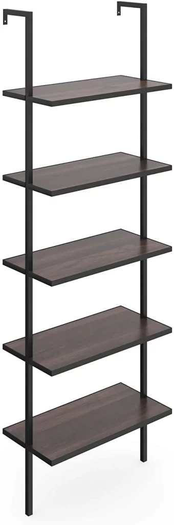 Choosing Bookshelves: Review of the Most Popular Models with Metal Frames and Wooden Shelves