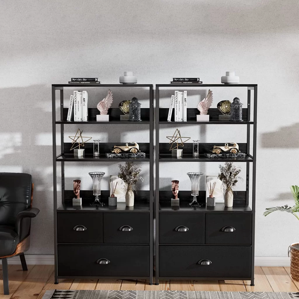 Choosing Bookshelves: Review of the Most Popular Models with Metal Frames and Wooden Shelves