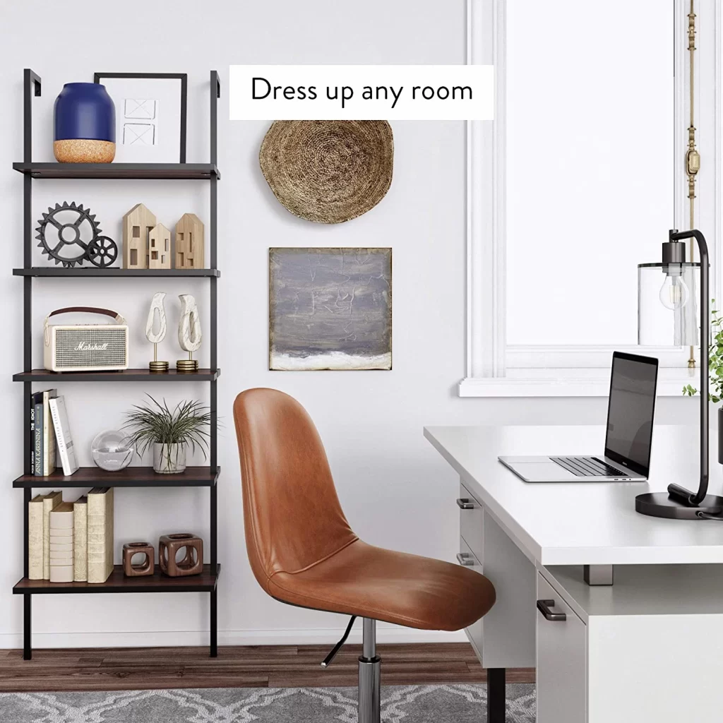 Choosing Bookshelves: Review of the Most Popular Models with Metal Frames and Wooden Shelves