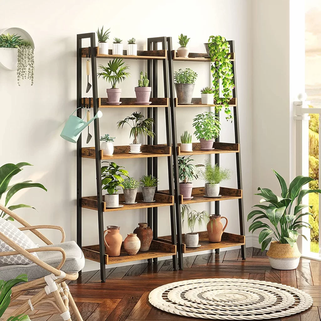 Choosing Bookshelves: Review of the Most Popular Models with Metal Frames and Wooden Shelves