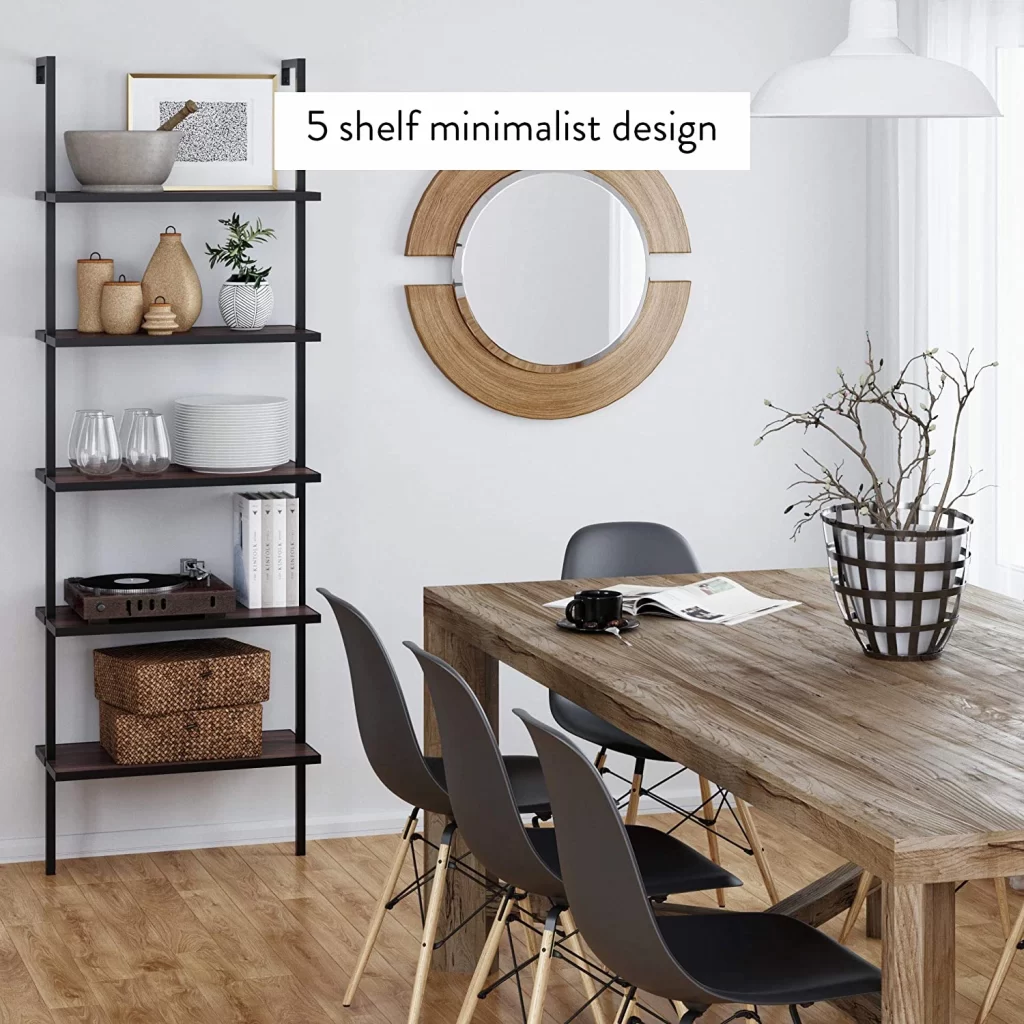 Choosing Bookshelves: Review of the Most Popular Models with Metal Frames and Wooden Shelves
