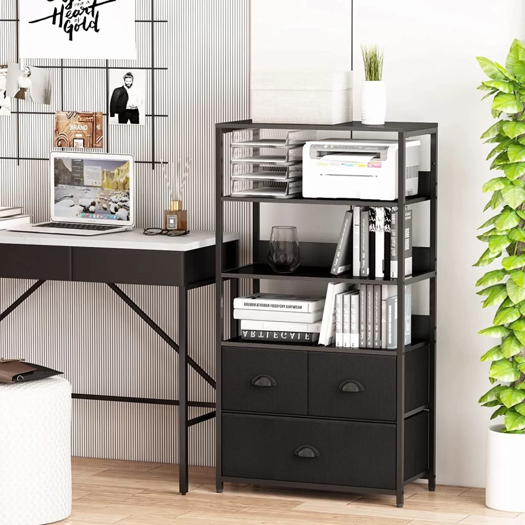 Choosing Bookshelves: Review of the Most Popular Models with Metal Frames and Wooden Shelves