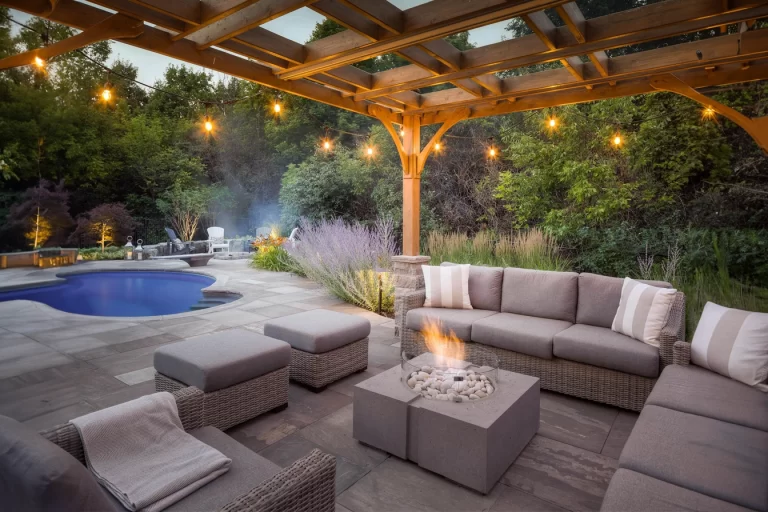 Design and Decoration of an Outdoor Fire Pit Area