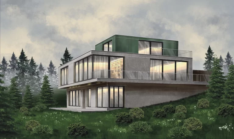 Interior And Exterior Sketching: A Powerful Way To Present Designer's Ideas.