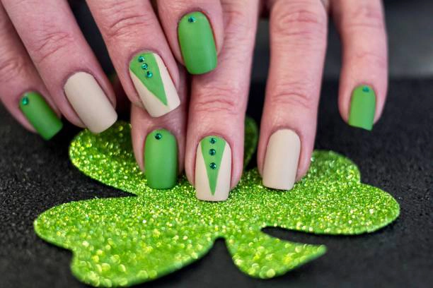 St. Patrick's Day Nail Art 