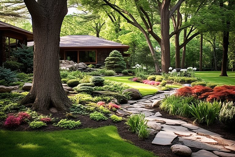 Landscaping Around Trees: Enhancing Your Outdoor Spaces