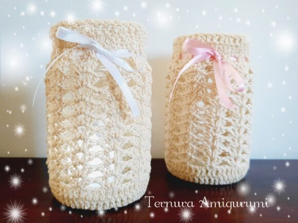 Crochet Pattern Candle Holder