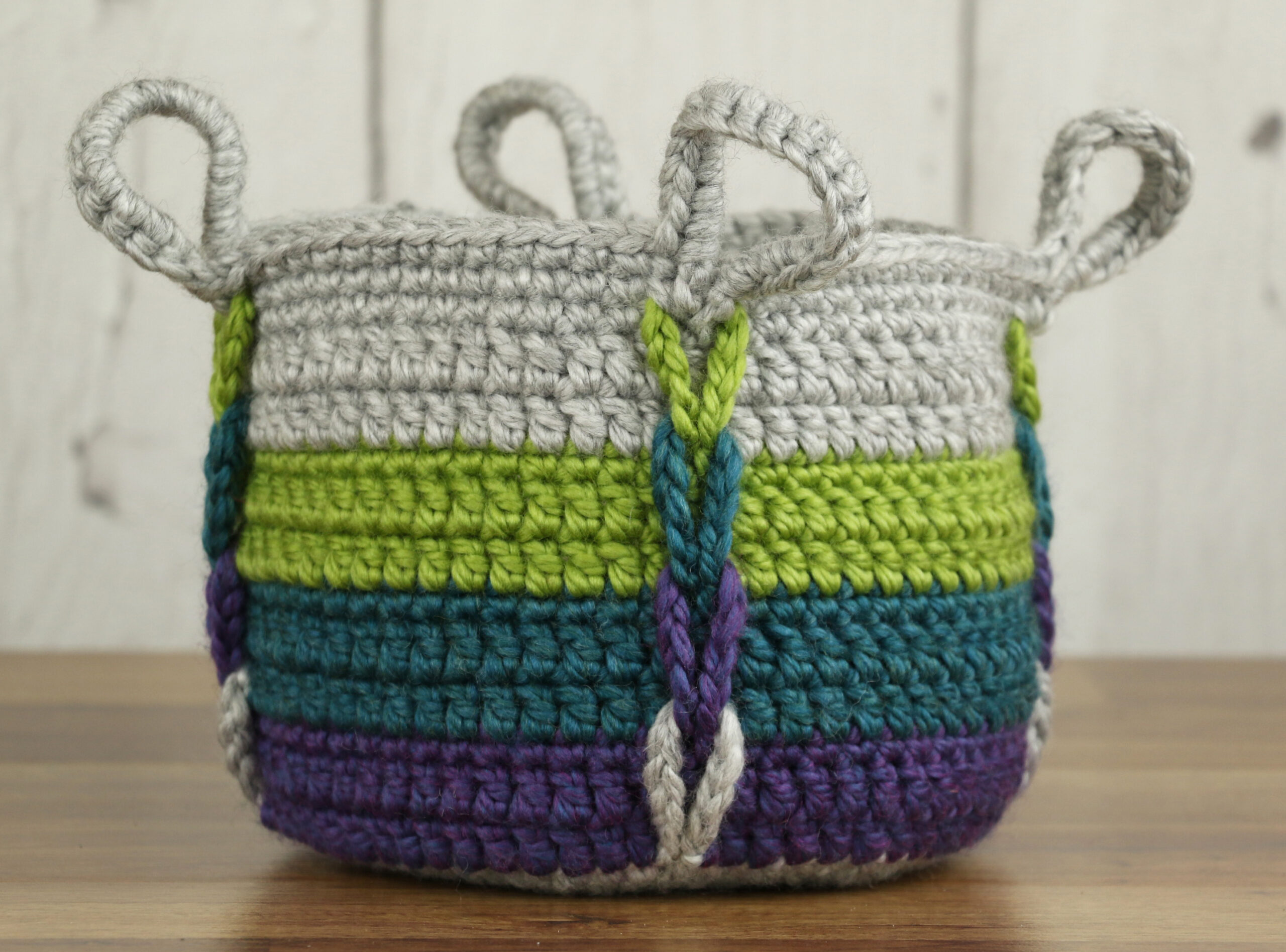 Entwined Basket Crochet Pattern