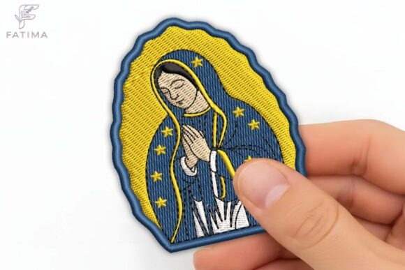 Our Lady of Guadalupe Patch Embroidery Design