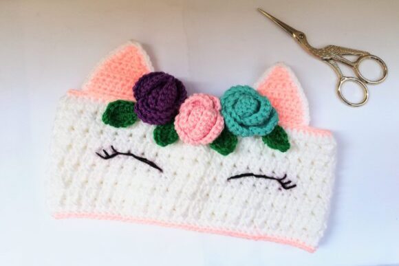 Unicorn Headband Crochet Pattern