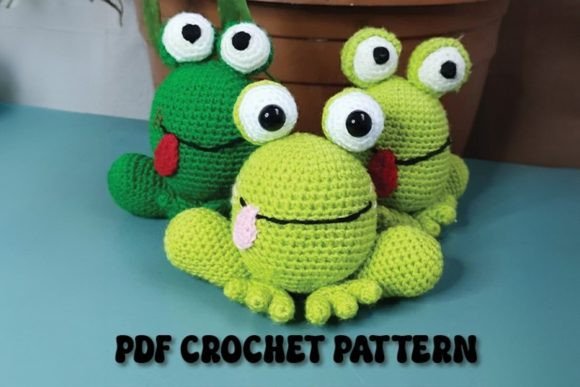 Amigurumi Little Frog Crochet Pattern