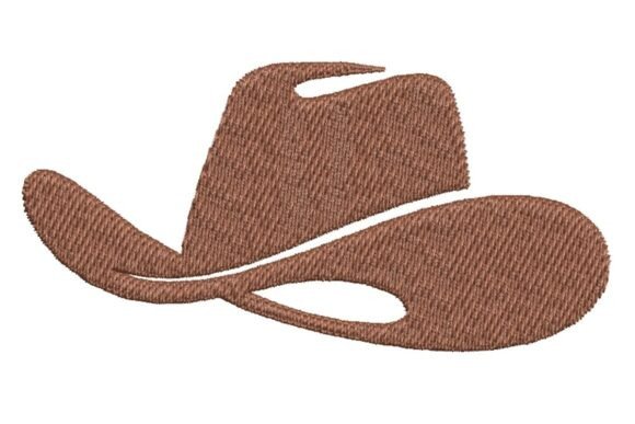 Classic Cowboy Hat Embroidery Design