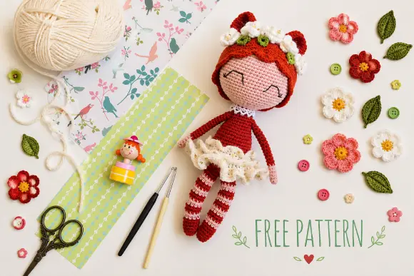Flora the Foxy Lady Crochet Pattern