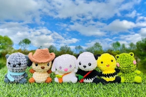 Little Animals Crochet Patterns Collection