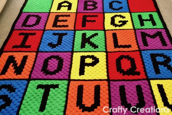 ABC Blanket Crochet Pattern