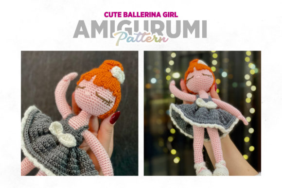 Cute Ballerina Girl Crochet Pattern