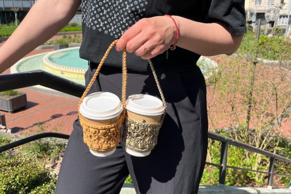 Cold Coffee Cup Holder Crochet Pattern