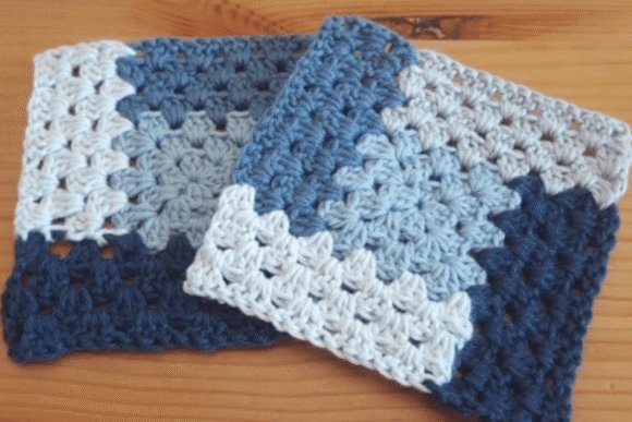 Color Block Square Crochet Pattern