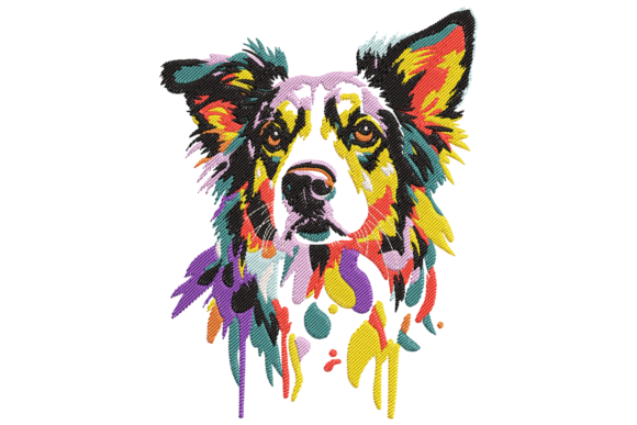 Dog Embroidery Design