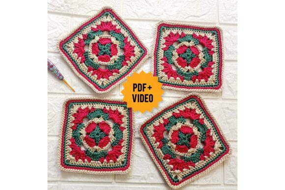 Easy Crochet Granny Square Pattern