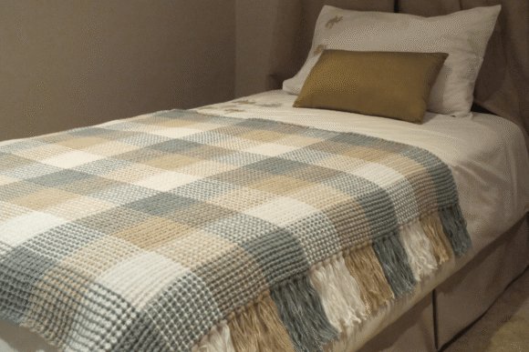 Gingham Crochet Blanket Pattern