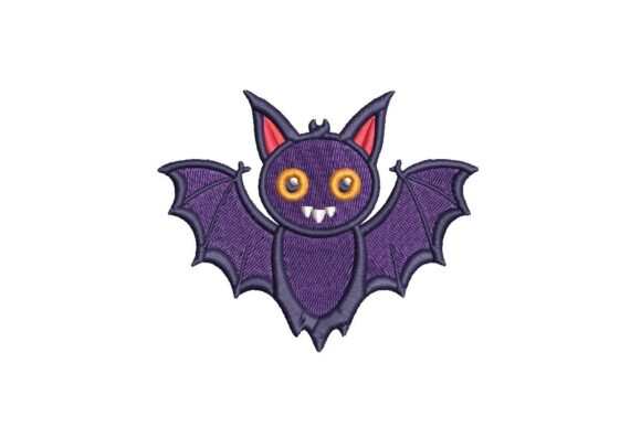 Spooky Halloween Vampire Embroidery Design