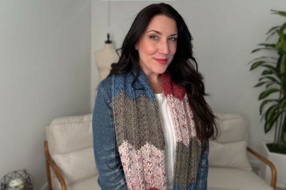 Agate Scarf Knit Pattern