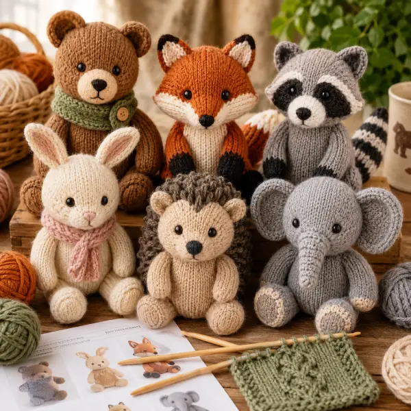 Best Animal Knitting Patterns for Cozy DIY Projects