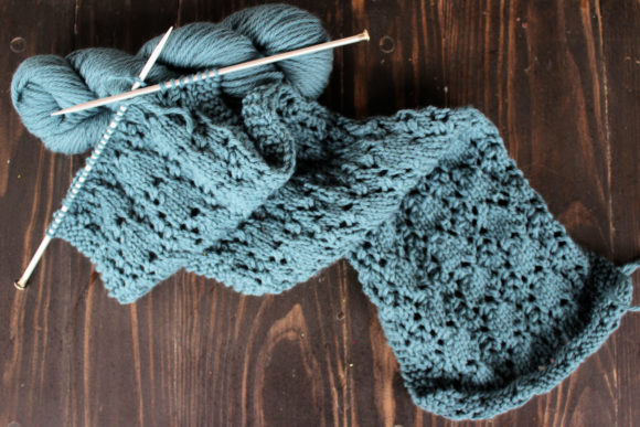 Bluebells Scarf Pattern