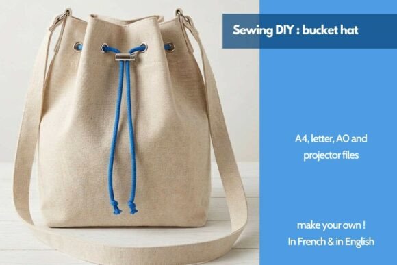 Bucket Bag Sewing Pattern DIY