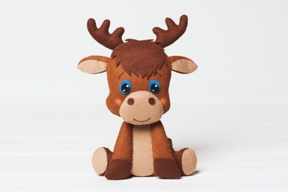 Felt Baby Deer Sewing Pattern