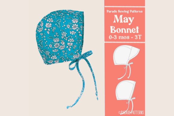 May Bonnet Baby Sewing Pattern