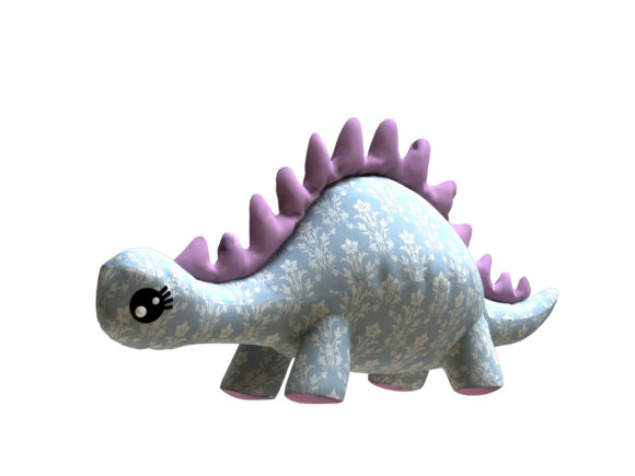 Stegosaurus Plush Sewing Pattern