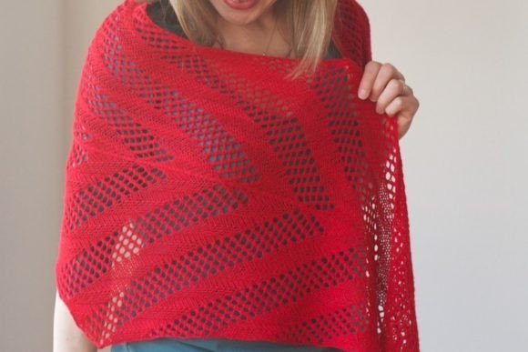 Thousand Tulips Shawl Pattern