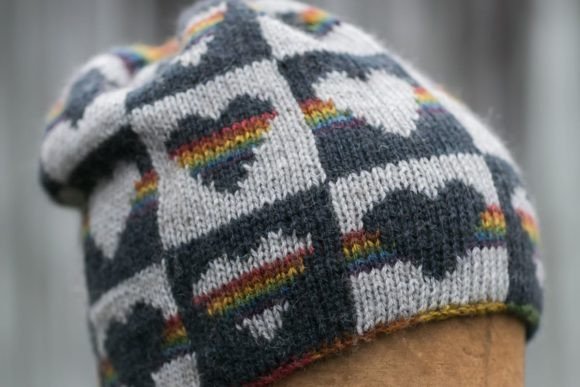 U Knit Y Hat Knitting Pattern