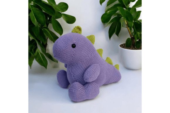 Baby Dinosaur Knitting Pattern