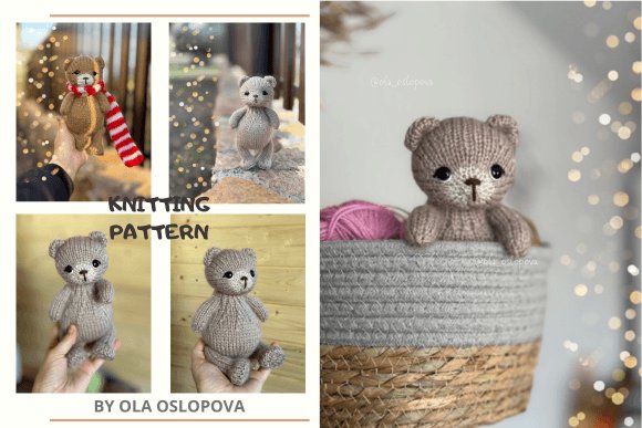 Bear Knitting Pattern