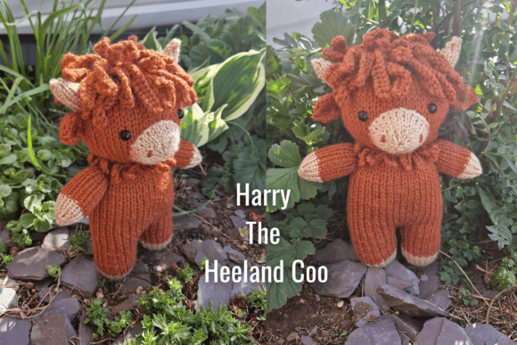 Harry the Heeland Coo Knitting Pattern