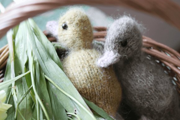 Lucky Duckling Knitting Pattern