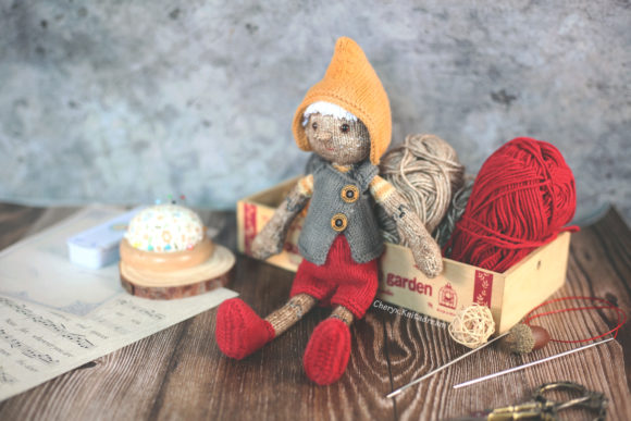 My Wooden Doll Pinocchio Knitting Pattern