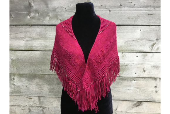 Paris at Night Shawl Knitting Pattern