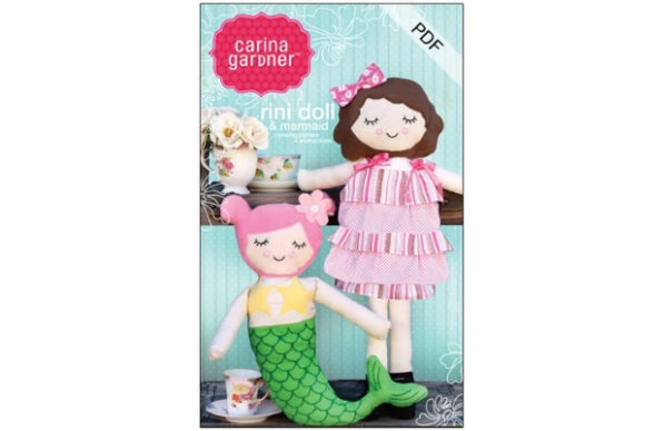 Rini and Mermaid Doll Sewing Pattern