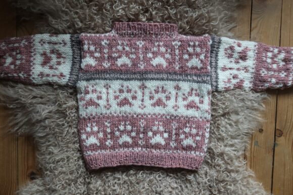 Skoll og Hati Mini Baby Sweater