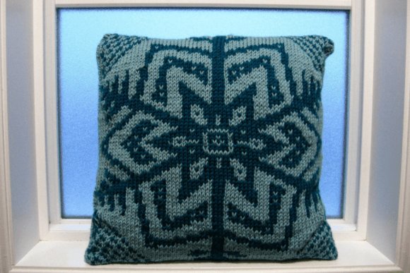 Snowflake Cushion Cover