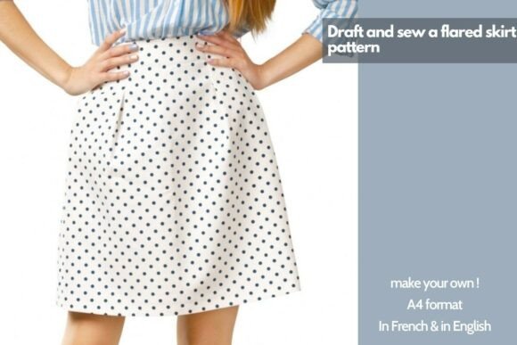 Flared Skirt Pattern Drafting Guide